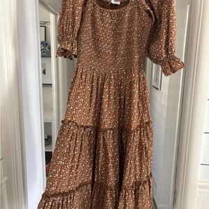 Ivy City Co Madeline Dress in Amber